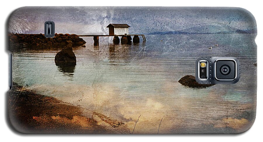 Boat_house Galaxy S5 Case featuring the photograph Coastal Path by Randi Grace Nilsberg