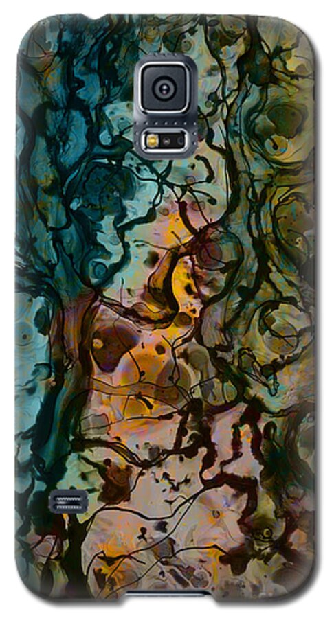 Texture Galaxy S5 Case featuring the photograph Color Abstraction XVI by David Gordon