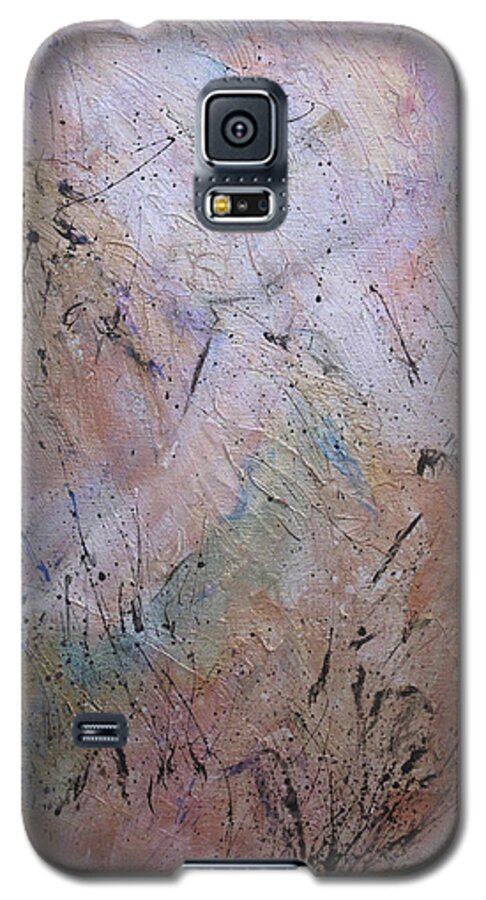 Semi Abstract Galaxy S5 Case featuring the painting Color Shifts II by Roberta Rotunda