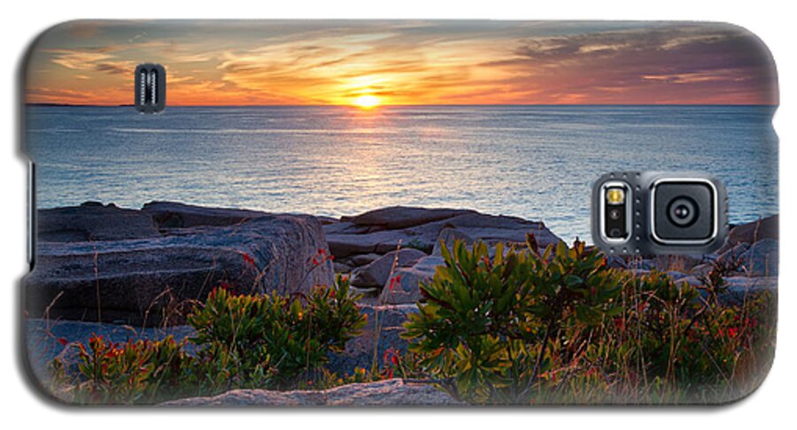 Acadia Galaxy S5 Case featuring the photograph Colors of Sunrise by Darylann Leonard Photography