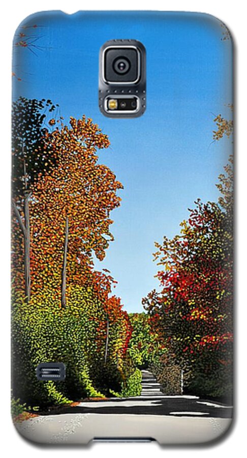 Autumn Galaxy S5 Case featuring the painting Colours of Caledon by Kenneth M Kirsch