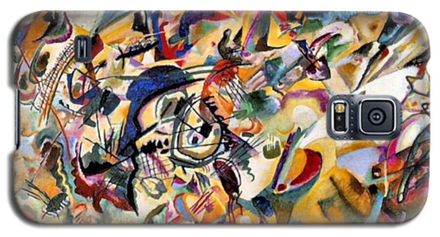 Wassily Kandinsky Galaxy S5 Case featuring the painting Composition VII by Wassily Kandinsky