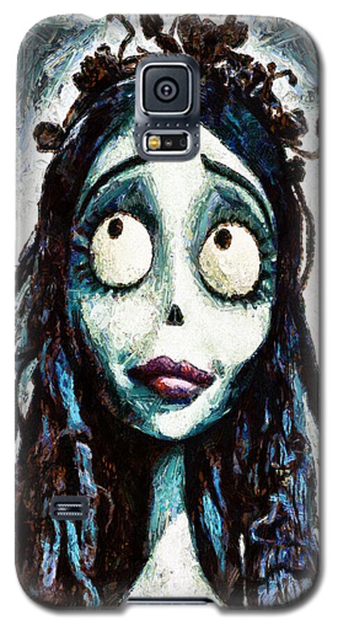 Www.themidnightstreets.net Galaxy S5 Case featuring the painting Corpse Bride by Joe Misrasi