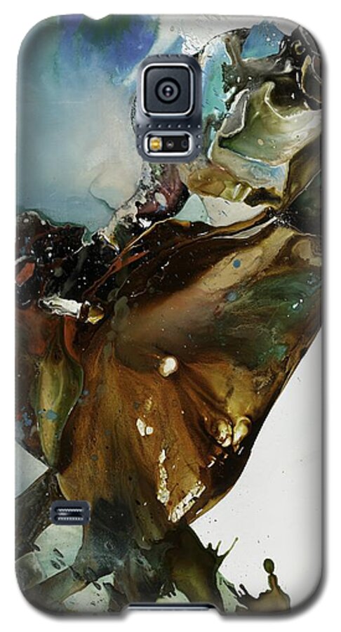 Kasha Ritter Galaxy S5 Case featuring the painting Cosmic by Kasha Ritter