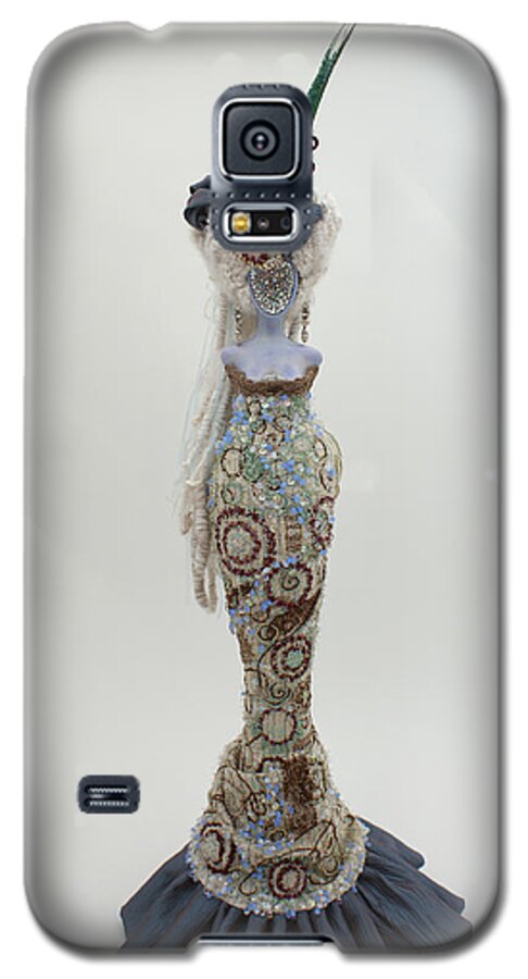 Countess M Galaxy S5 Case featuring the sculpture Countess M by Judy Henninger