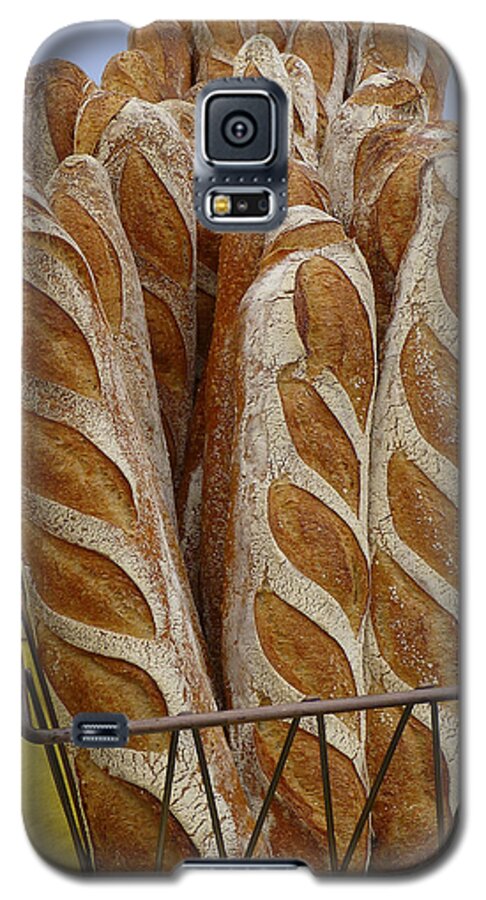 Bread Galaxy S5 Case featuring the photograph Crusty Bread by Dee Flouton