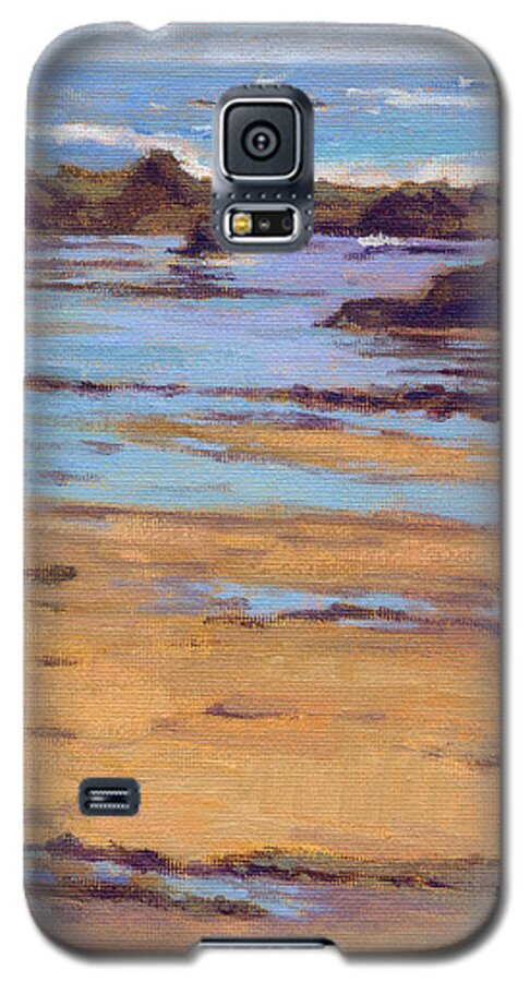 Crystal Galaxy S5 Case featuring the painting Crystal Cove by Konnie Kim