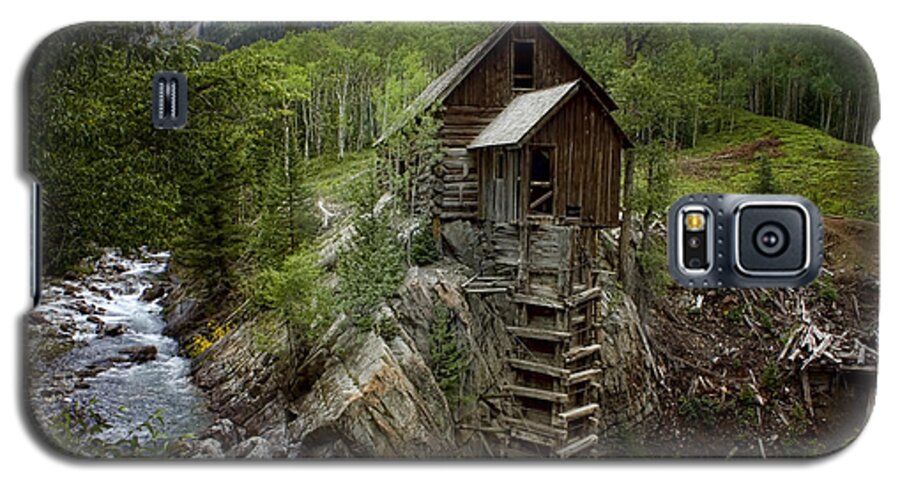 Mill Galaxy S5 Case featuring the photograph Crystal Mill by Ellen Heaverlo