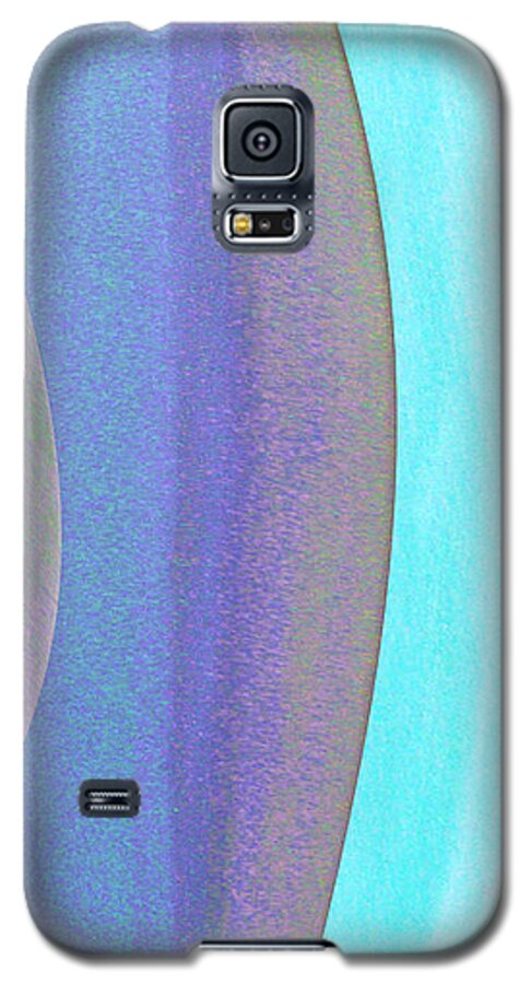 Abstract Galaxy S5 Case featuring the painting Curves1 by Stephanie Grant