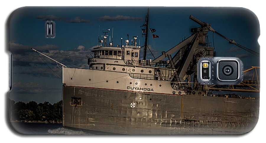 Ship Galaxy S5 Case featuring the photograph Cuyahoga by Ronald Grogan