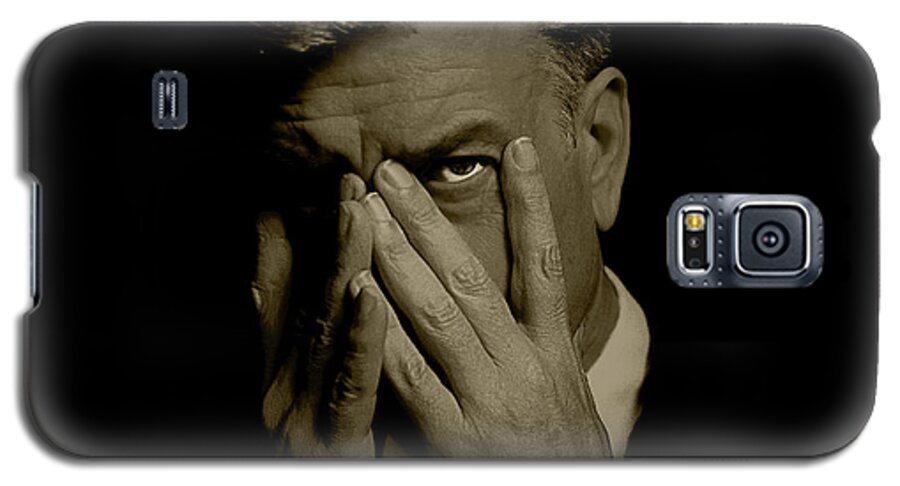 Actor Galaxy S5 Case featuring the photograph David Lynch Hands by YoPedro