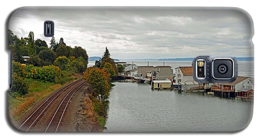 Fall Galaxy S5 Case featuring the photograph Day Island Bridge View 3 by Anthony Baatz