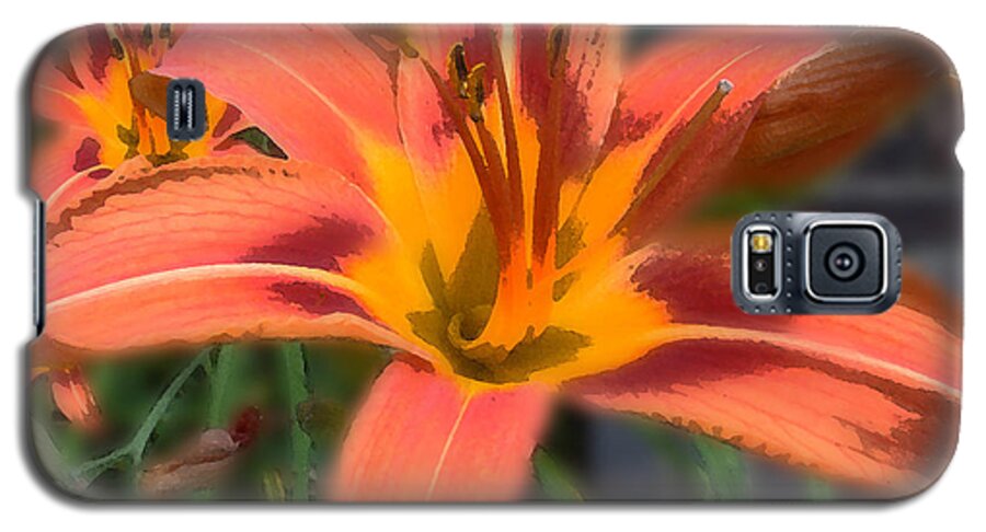 Lillly Galaxy S5 Case featuring the photograph Day Lilly by David Armstrong
