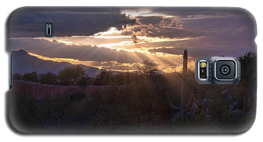 Arizona Galaxy S5 Case featuring the photograph Days end by Dan McManus