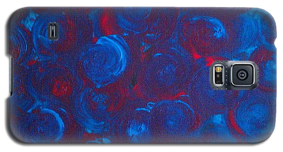 Deep Galaxy S5 Case featuring the painting Deep by Jacqueline McReynolds