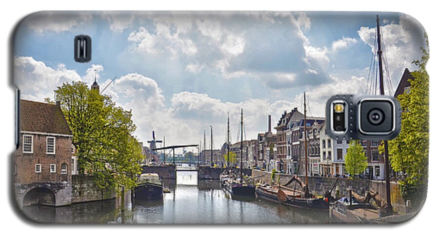Rotterdam Galaxy S5 Case featuring the photograph Delfshaven Rotterdam by Frans Blok