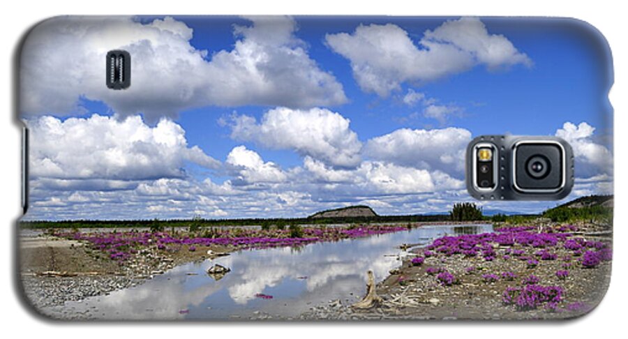 Landscape Galaxy S5 Case featuring the photograph Delta Junction Summer by Cathy Mahnke