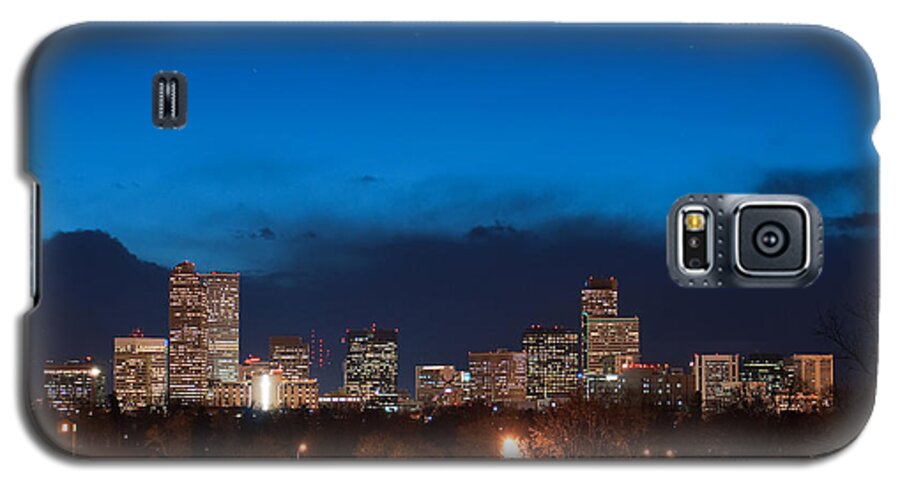 Eric Rundle Galaxy S5 Case featuring the photograph Denver at Twilight by Eric Rundle
