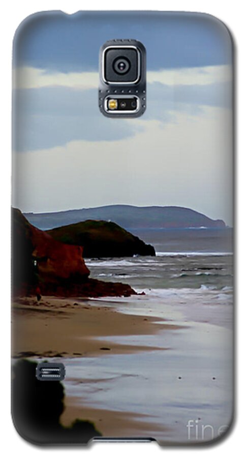 Blair Stuart Galaxy S5 Case featuring the digital art Digital painting of Smiths Beach by Blair Stuart