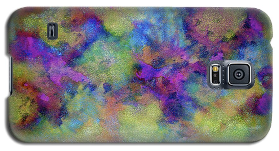 Abstract - Another Universe Galaxy S5 Case featuring the painting Discovery by Heidi Scott
