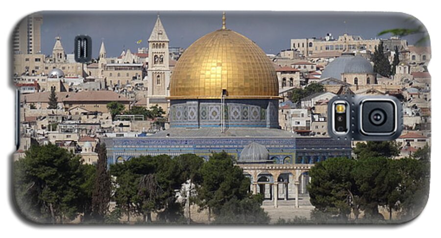 Dome On The Rock Galaxy S5 Case featuring the photograph Dome on the Rock by Karen Jane Jones