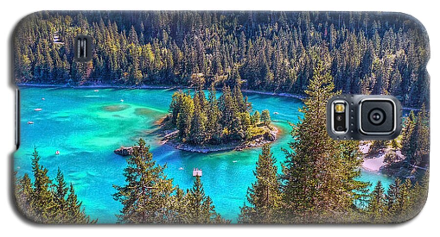 Switzerland Galaxy S5 Case featuring the photograph Dream Lake by Hanny Heim
