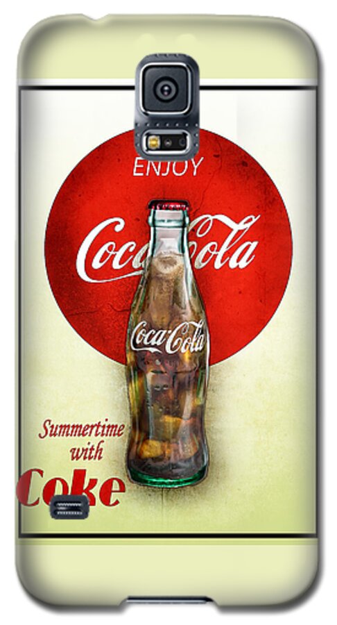 Coca-cola Galaxy S5 Case featuring the photograph Drink Ice Cold Coke 2 by James Sage