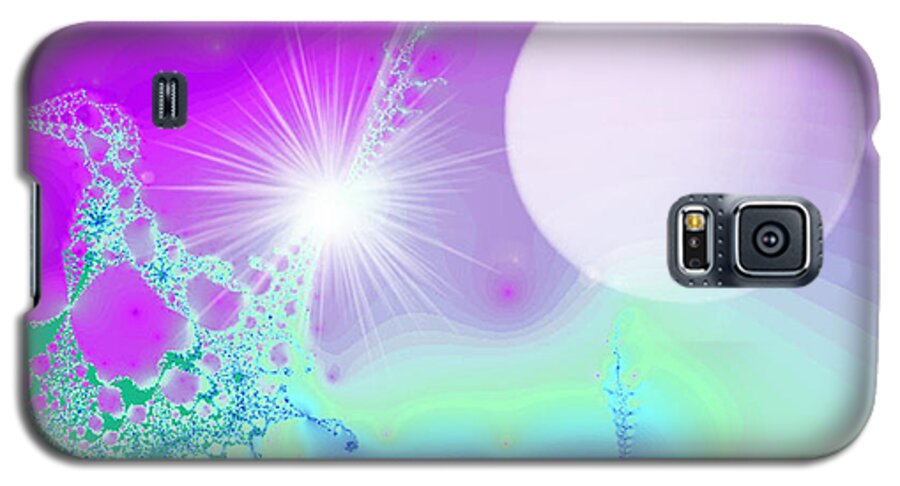 Spiritual Art Galaxy S5 Case featuring the digital art Ecstasy by Ute Posegga-Rudel