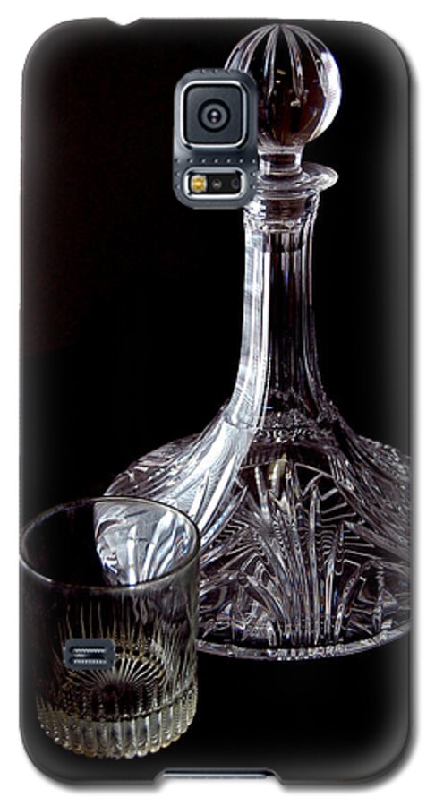Old Decanter Galaxy S5 Case featuring the photograph Empty by Barbara J Blaisdell
