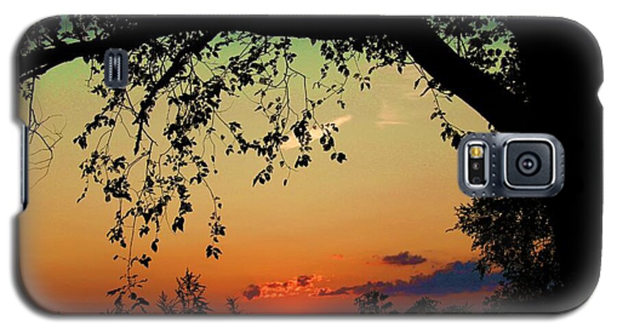 Sunset Galaxy S5 Case featuring the photograph End of the Day by Yumi Johnson