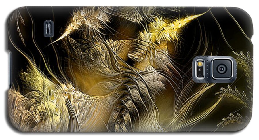 Abstract Galaxy S5 Case featuring the digital art Environmental Transitions 5 by Casey Kotas