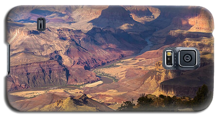 Arizona Galaxy S5 Case featuring the photograph Expanse at Desert View by Ed Gleichman