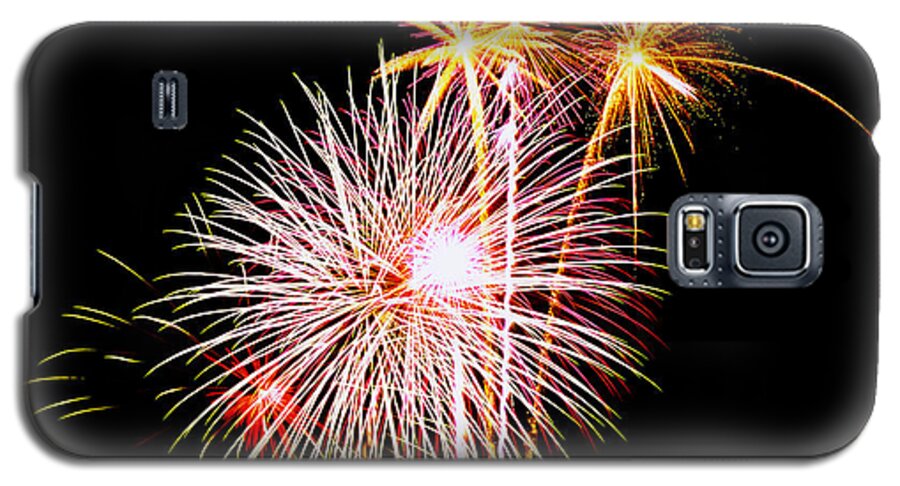 Fireworks Galaxy S5 Case featuring the photograph Fireworks II by Matt Swinden