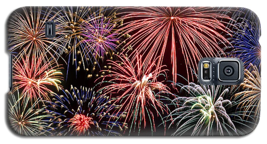 4th Galaxy S5 Case featuring the photograph Fireworks Spectacular III by Ricky Barnard