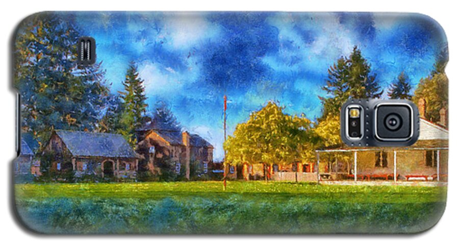 Fort Nisqually Galaxy S5 Case featuring the digital art Fort Nisqually by Kaylee Mason