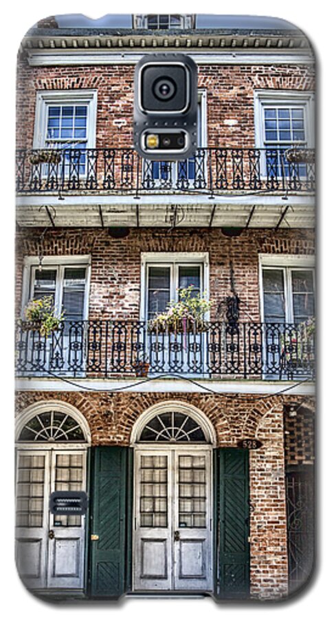 French Quarter Galaxy S5 Case featuring the photograph French Quarter Architecture by Diana Powell