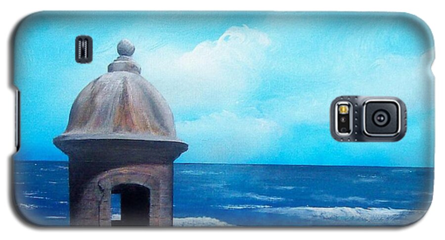 Garrita Del Diablo Galaxy S5 Case featuring the painting Garrita del Diablo by Tony Rodriguez