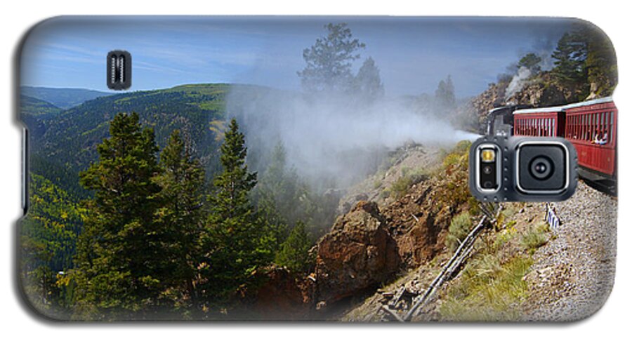 New Mexico Galaxy S5 Case featuring the photograph Getting Steamed by Jeremy Rhoades
