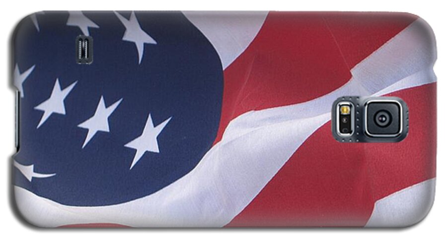 Photography Galaxy S5 Case featuring the photograph God Bless America by Chrisann Ellis