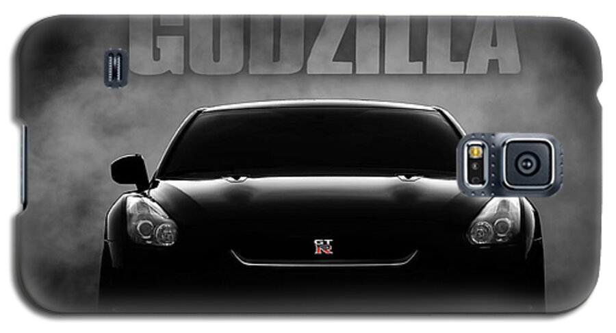 Gtr Galaxy S5 Case featuring the digital art Godzilla by Douglas Pittman