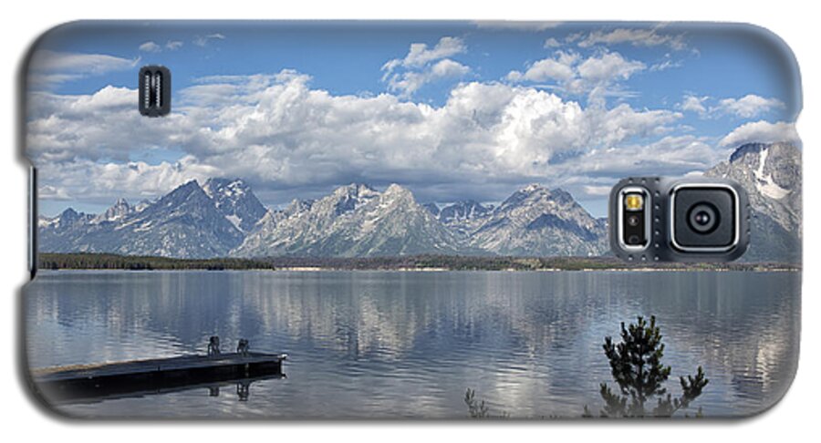 Grand Tetons Galaxy S5 Case featuring the photograph Grand Tetons in the Morning Light by Belinda Greb