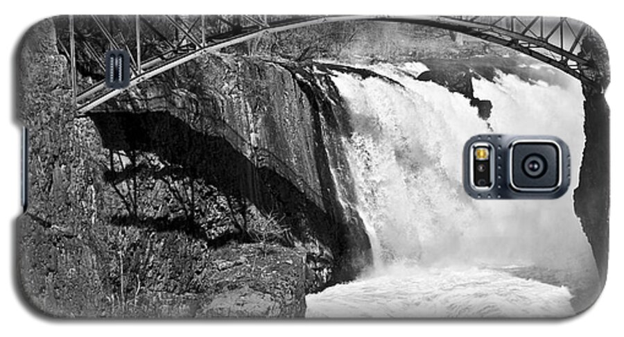 Great Falls Galaxy S5 Case featuring the photograph Great Falls in Paterson NJ by Anthony Sacco