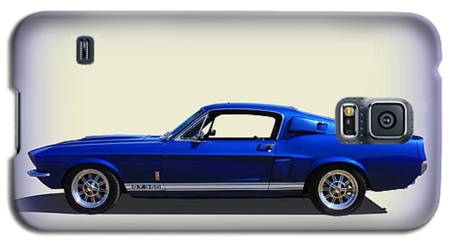 Blue Galaxy S5 Case featuring the photograph GT350 Mustang by Keith Hawley