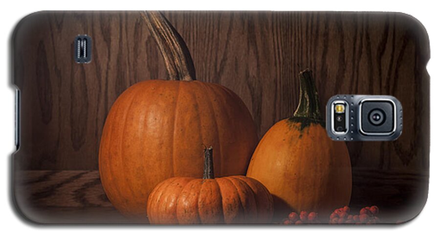 Pumpkin Galaxy S5 Case featuring the photograph Harvest Still Life by Wayne Meyer