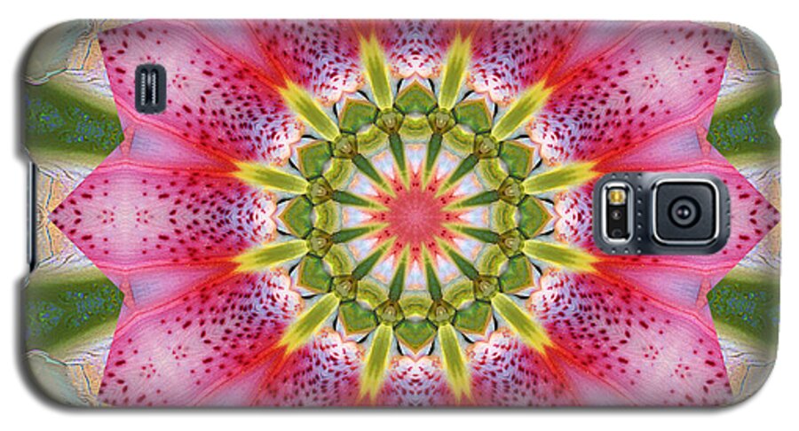 Mandalas Galaxy S5 Case featuring the photograph Healing Mandala 25 by Bell And Todd