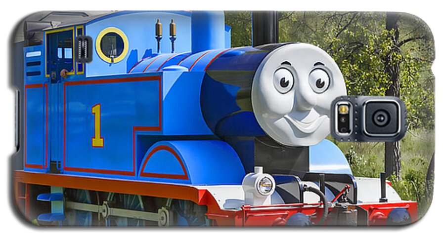 Thomas The Train Galaxy S5 Case featuring the photograph Here Comes Thomas The Train by Dale Kincaid