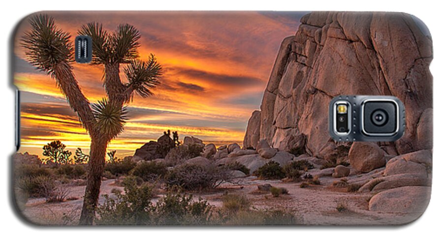California Galaxy S5 Case featuring the photograph Hidden Valley Rock - Joshua Tree by Peter Tellone
