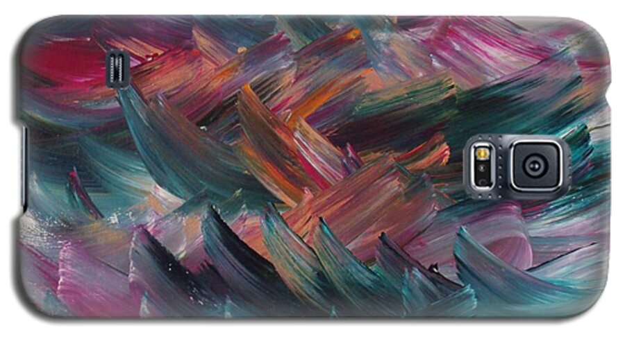 Heavenly Host Galaxy S5 Case featuring the painting Host of Hosts by Christine Nichols