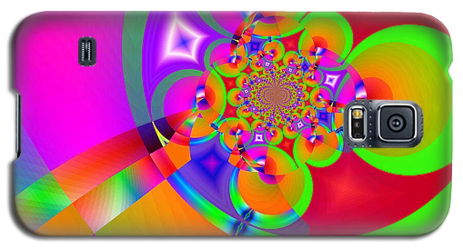 Wendy J. St. Christopher Galaxy S5 Case featuring the digital art Hot Crush 3 by Wendy J St Christopher