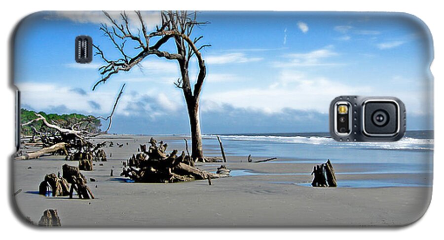 Tree Galaxy S5 Case featuring the photograph Hunting Island - 1 by Ellen Tully